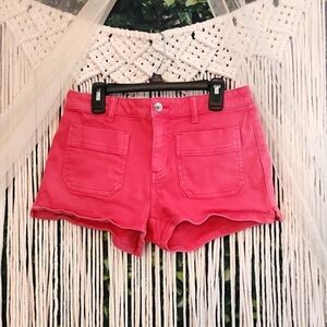Forever 21 Barbie Pink Low Rise Shorts